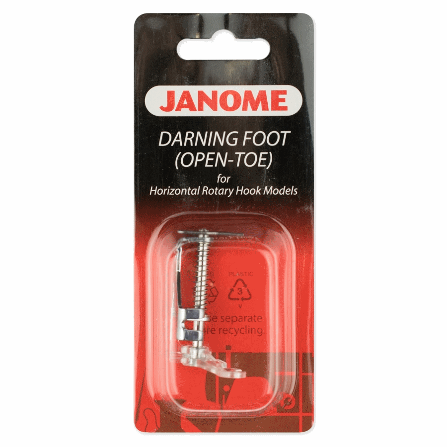 Лапка для швейных машин Janome 200340001 для квилтинга открытая пластик 7 мм