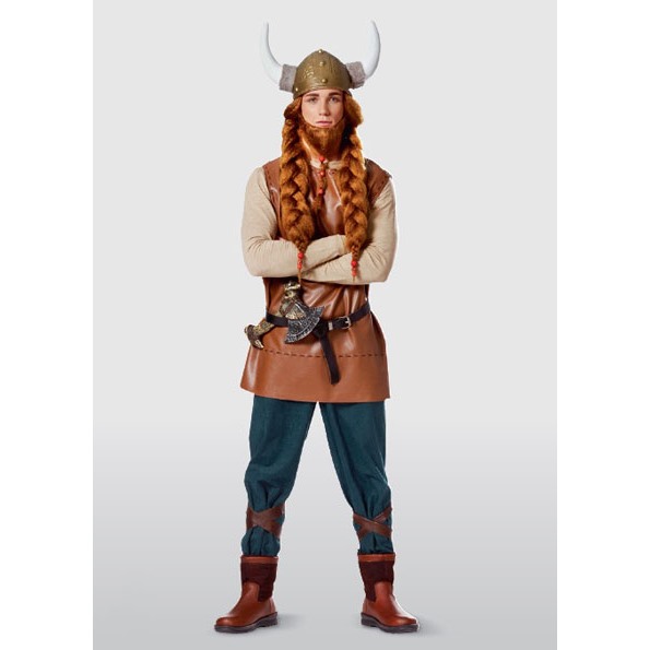 Выкройка историческая Burda арт. 2389 викинги