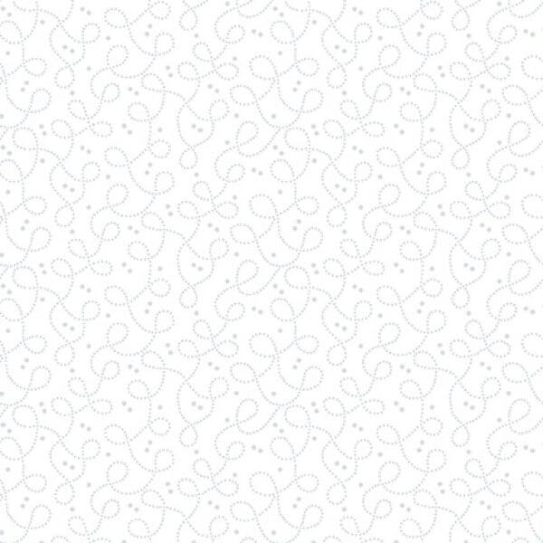 Ткань хлопок пэчворк белый, фактура, Henry Glass (арт. 400-01W)