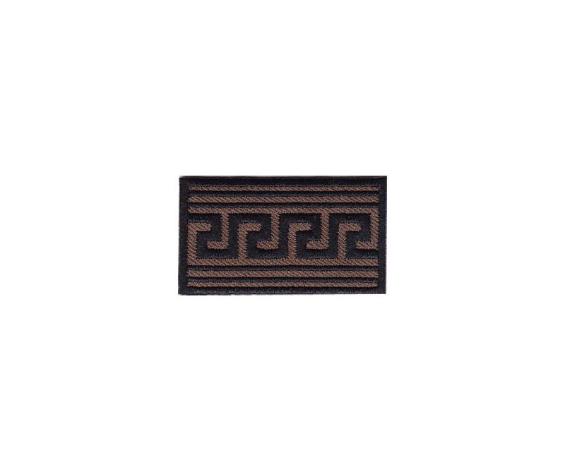 Нашивка «Античная заплатка», коричневая