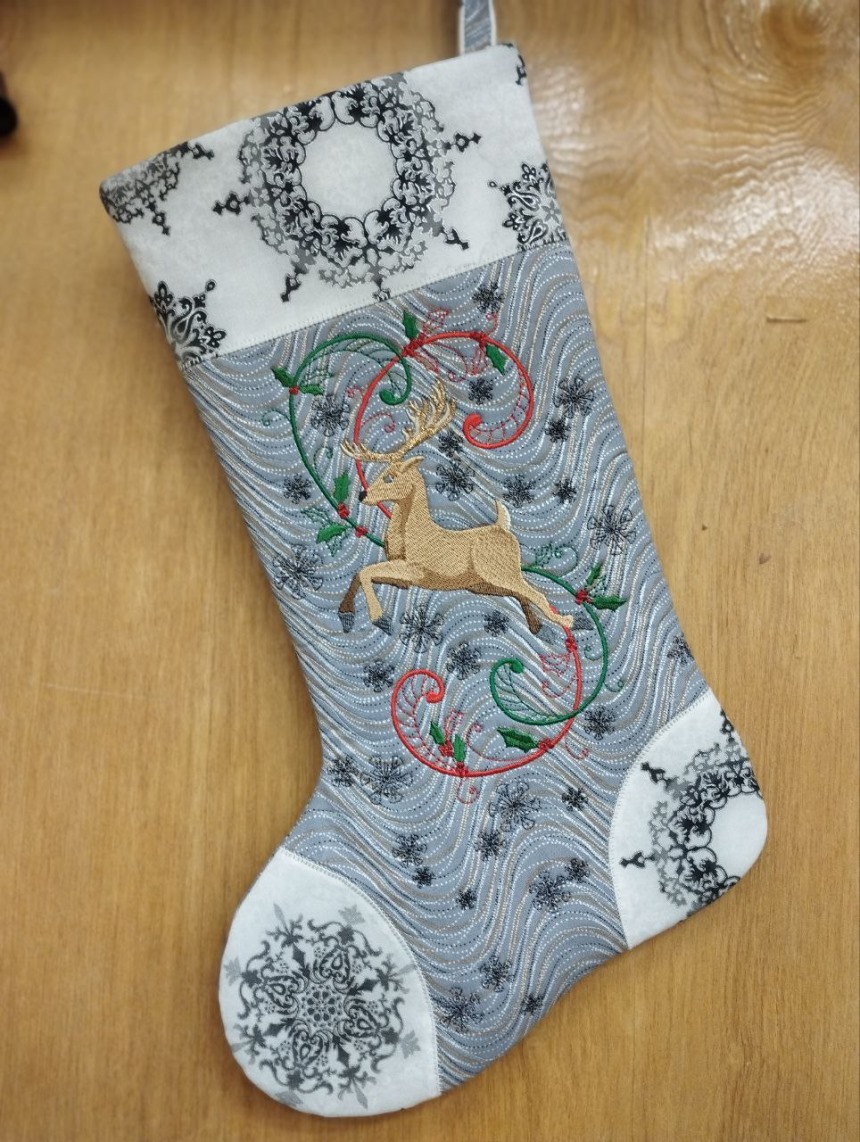 Новогоджний сапожок