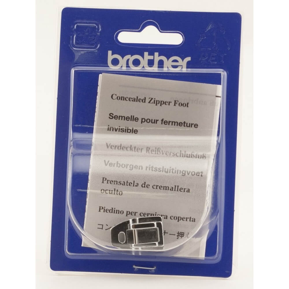 Лапка для швейных машин Brother F080 для потайной молнии