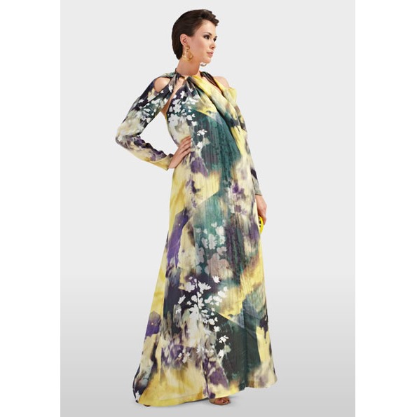 Выкройка женская для будущих мам Burda арт. 7106 платье