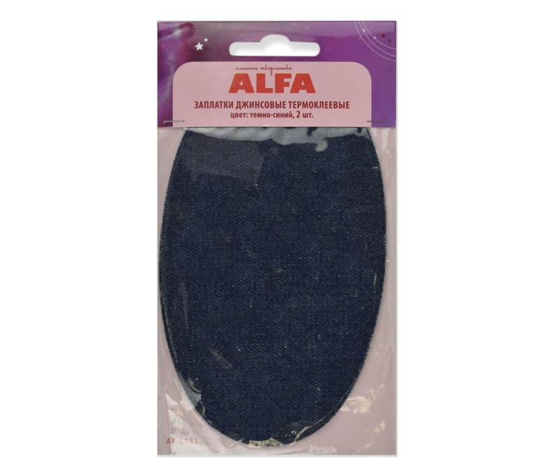 Заплатки термоклеевые Alfa джинс