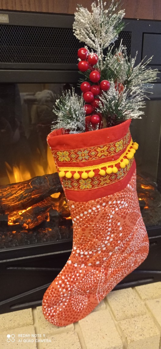Новогодний сапожок