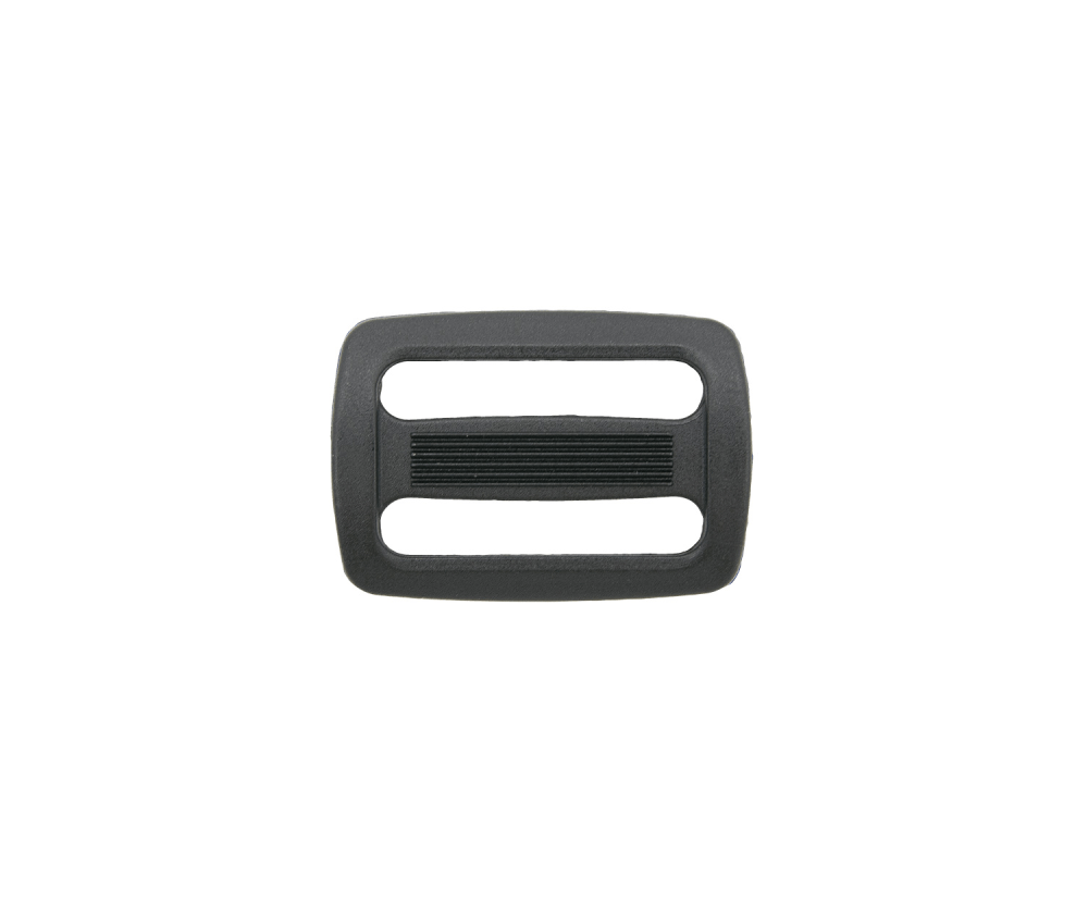 Пряжка рамка пластик, 25 мм, черный
