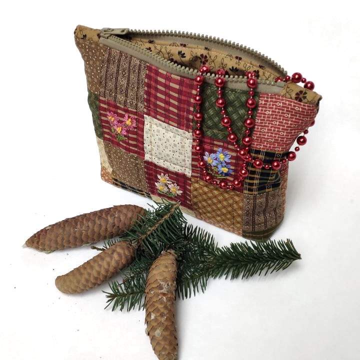 Косметичка лоскутная