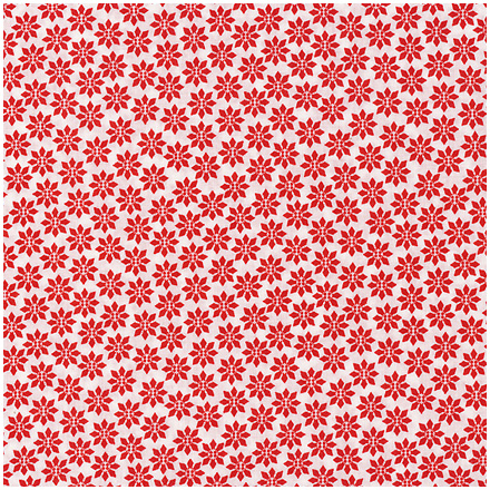 Ткань хлопок пэчворк красный белый, новый год, Stof (арт. 96886)