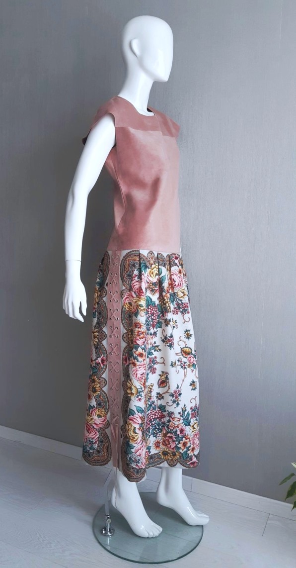 Платья из натуральной замши