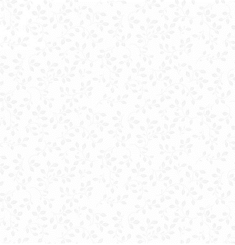 Ткань хлопок пэчворк белый, флора, Henry Glass (арт. 7755-01)
