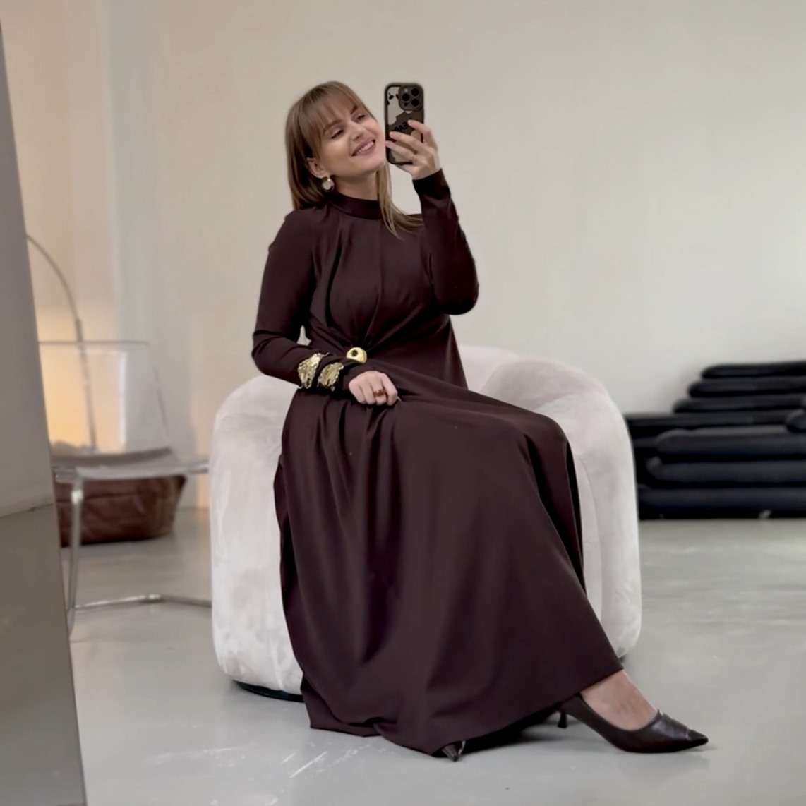 Платье «Горький шоколад»