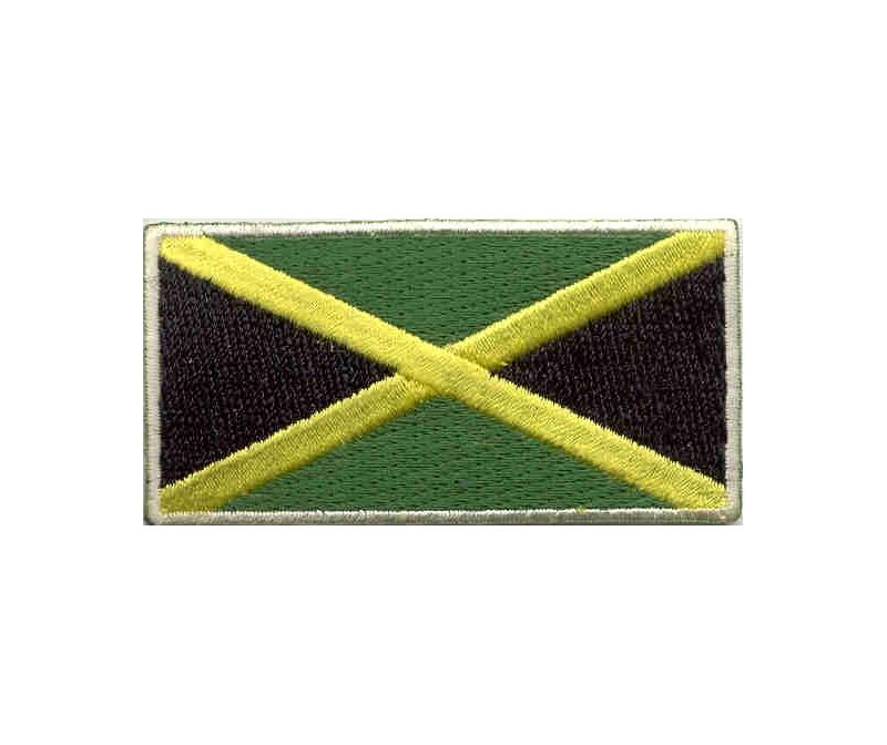Нашивка термоклеевая Нашивка.РФ «Флаг Ямайки №1»