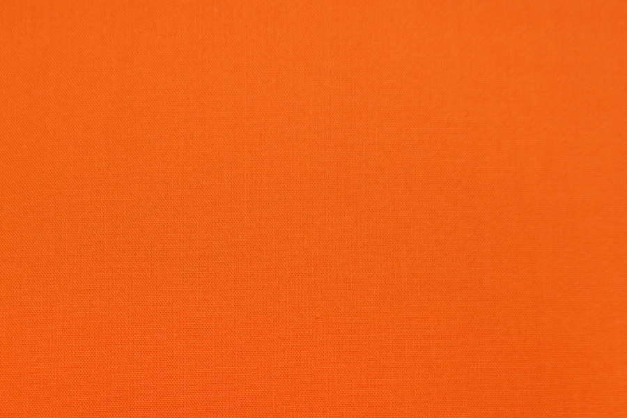 Ткань хлопок пэчворк оранжевый, однотонная, ALFA (арт. AL-S2656)