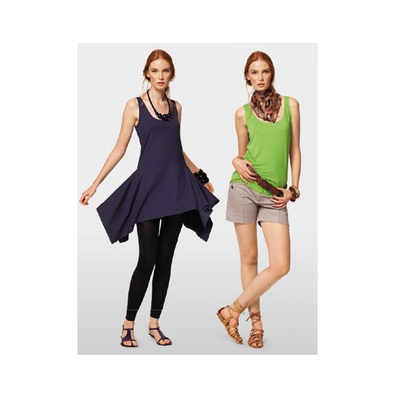 Выкройка женская Burda арт. 7520 блузон