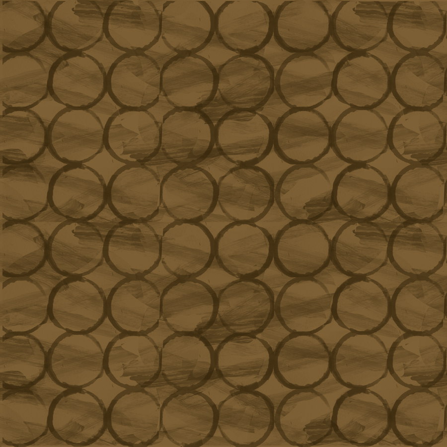 Ткань хлопок для пэчворка коричневый, геометрия, Blank Quilting (арт. 9284-39)