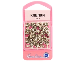 Заклепки Hemline арт. 467.N круглые 7 мм никель