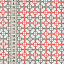 Ткань хлопок пэчворк белый разноцветные, геометрия, ALFA (арт. 242107)