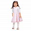 Выкройка детская Burda арт. 9375 платье с расклешенной юбкой