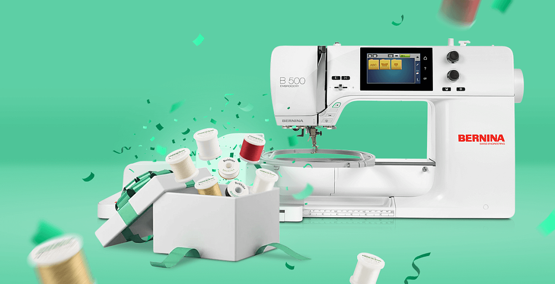 Подарок при покупке Bernina