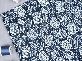 Ткань для лоскутного шитья [DCX11803-NAVY-D]
