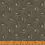 Ткань хлопок пэчворк болотный, цветы фактура, Windham Fabrics (арт. 243600)