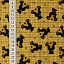 Ткань хлопок пэчворк желтый коричневый, детская тематика животные, ALFA (арт. 229624)