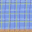 Ткань хлопок для пэчворка зеленый синий голубой, клетка, Windham Fabrics (арт. 120765)