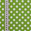 Ткань хлопок пэчворк зеленый, горох и точки, ALFA (арт. )