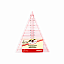 Линейка-треугольник для кроя Hemline арт. NL4157 с углом 45° размер 8 1/2