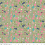 Ткань хлопок пэчворк болотный, цветы, Riley Blake (арт. C7991-GREEN)