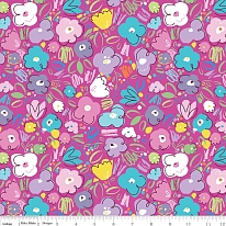 Ткань 100% хлопок [C6952-PINK]