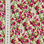 Ткань хлопок плательные ткани зеленый розовый разноцветные, цветы, ALFA C (арт. 204529)