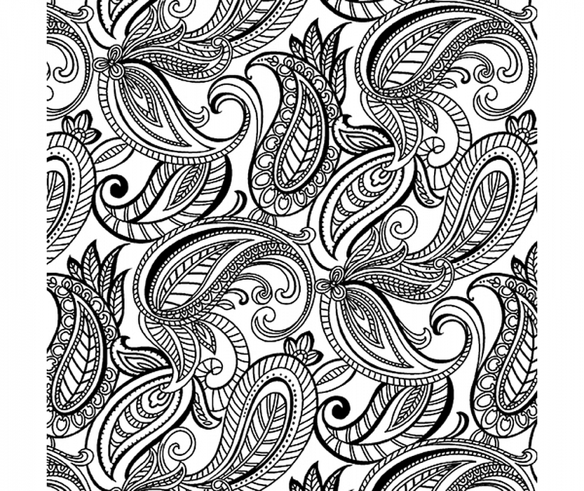 Ткань хлопок пэчворк белый, пейсли, Benartex (арт. 1040299B)