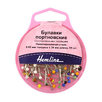 Булавки портновские Hemline арт. 679 34 мм 95 шт.