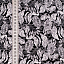 Ткань хлопок пэчворк белый черный, цветы, ALFA (арт. 230235)
