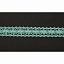 Кружево вязаное хлопковое Alfa AF-044-075 12 мм мятный