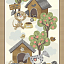 Ткань хлопок пэчворк коричневый, животные собаки, Blank Quilting (арт. 9278P-41)