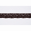 Кружево вязаное хлопковое Alfa AF-118-078 16 мм коричневый