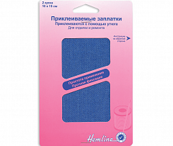 Заплатки термоклеевые Hemline арт. 690 MD синий деним