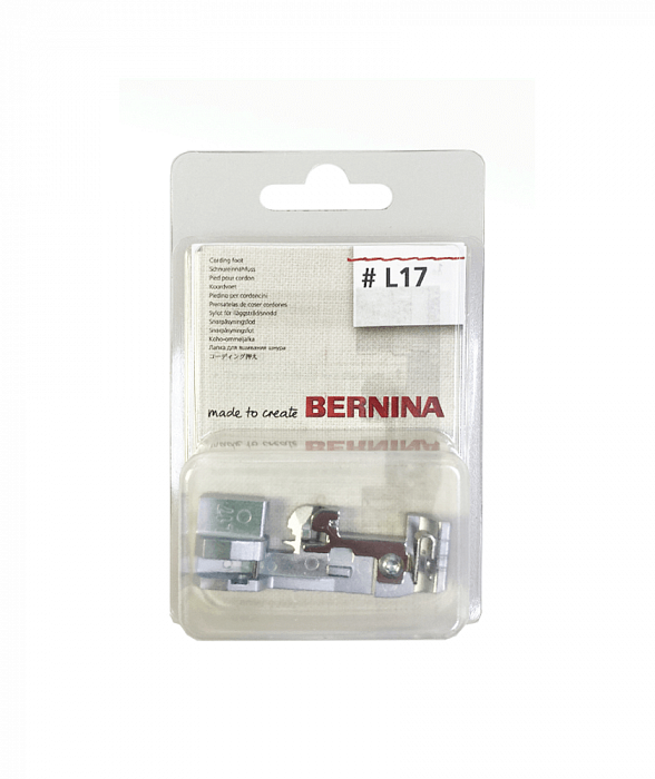 Лапка для оверлока Bernina L 850 № L17 для вшивания шнура