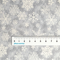Ткань 100% хлопок [1288-90 Gray]
