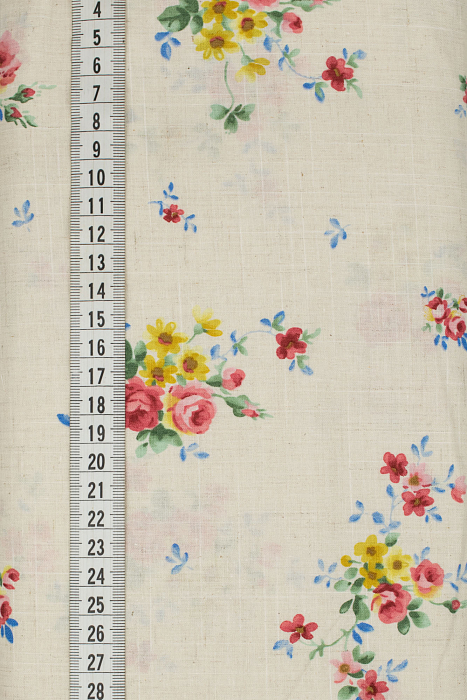 Ткань хлопок пэчворк разноцветные, цветы, ALFA (арт. 232152)