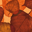 Ткань хлопок ткани на изнанку коричневый, фактура осень, Timeless Treasures (арт. XFlora-C1053-Russet)