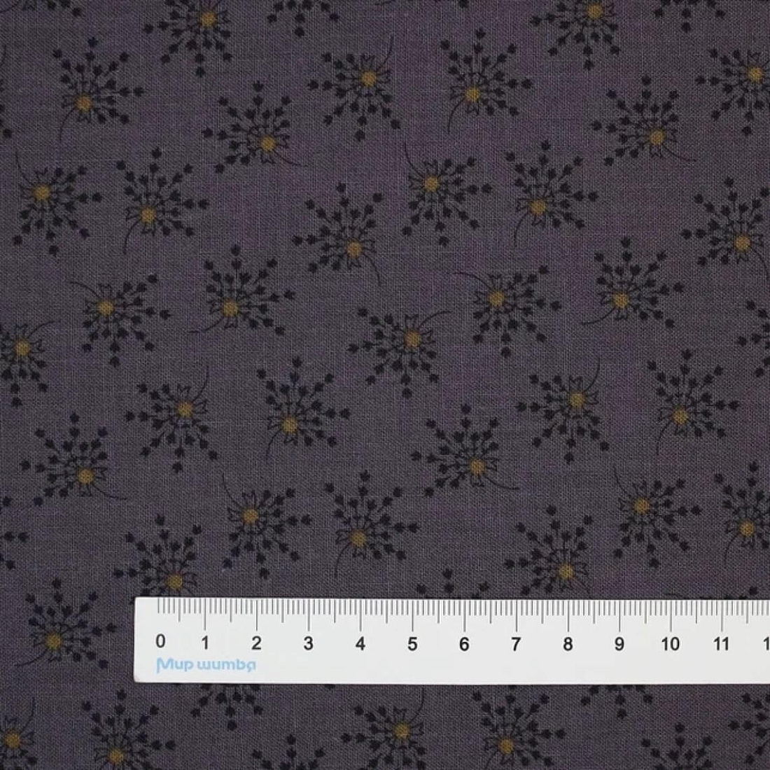 Ткань хлопок для пэчворка для одежды фиолетовый, фактура, Blank Quilting (арт. 2661-55)