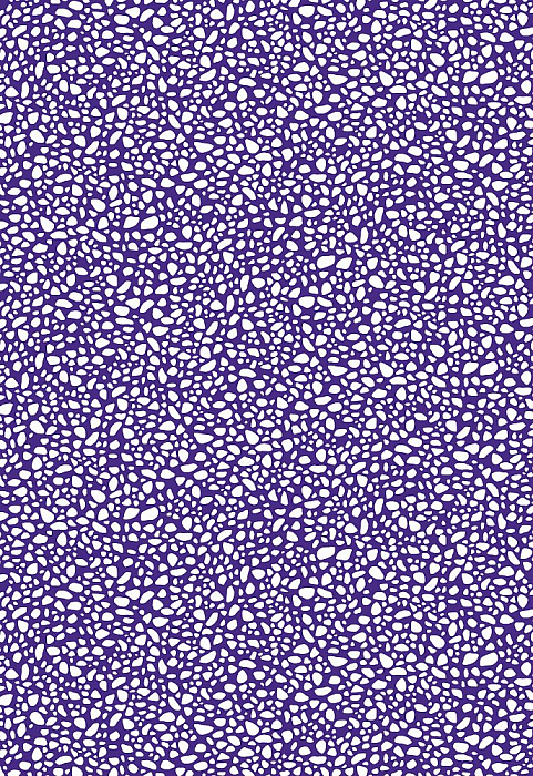 Ткань хлопок пэчворк фиолетовый, горох и точки, Benartex (арт. 8915GL-66)