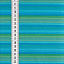 Ткань хлопок пэчворк зеленый бирюзовый, полоски, ALFA (арт. AL-6806)