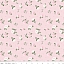 Ткань хлопок для пэчворка розовый, цветы, Riley Blake (арт. C7923-PINK)