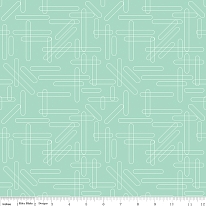 Ткань 100% хлопок [C6661-MINT]