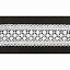 Кружево вязаное хлопковое Alfa AF-225-001 42 мм белый