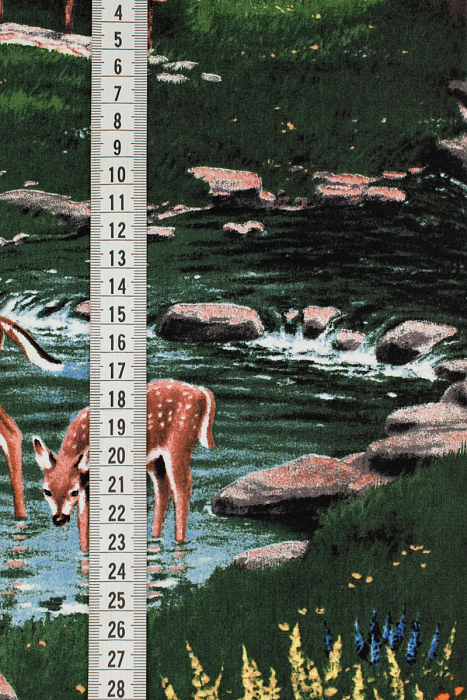 Ткань хлопок пэчворк разноцветные, животные природа, ALFA (арт. 212934)